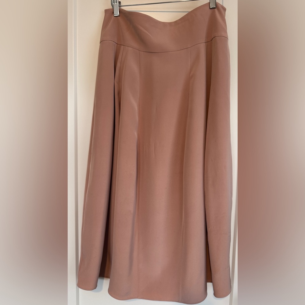 Tibi 4-Ply Silk Lantern Skirt - Picture 4 of 6